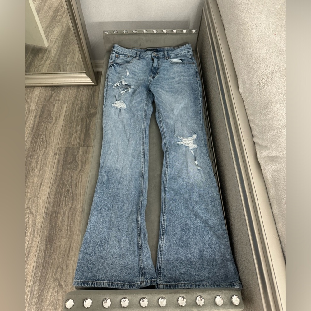 NWOT Aeropostale High rise flare jeans